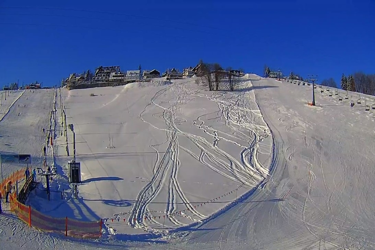 Гарналыжны курорт UFO у Польшчы, размешчаны ў Татрах